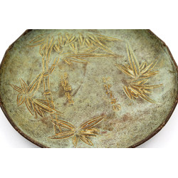 bronze tray-plate view 2