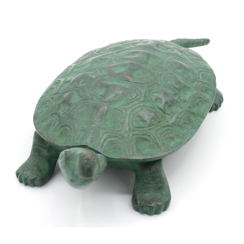 Antique bronze figurine TT1 turtle