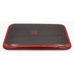 Japanese lacquered tray BAN2 view 3