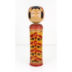 Vintage Japanese XXL kokeshi doll 63