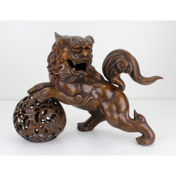 Japanese broce Foo lion -Komainu- figure XXL FIG32