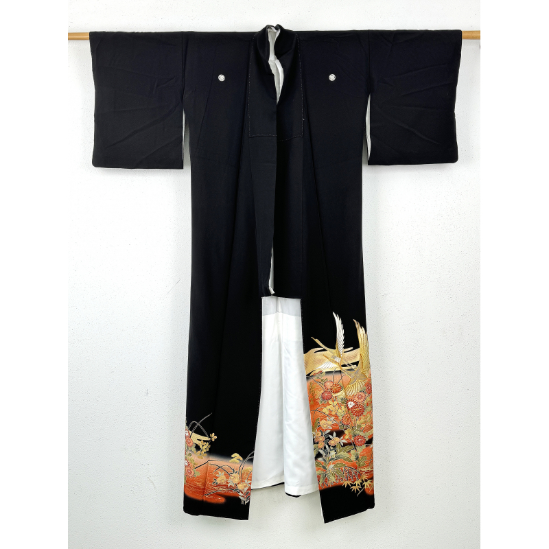 Kimono-yukata antiguo japonés 26