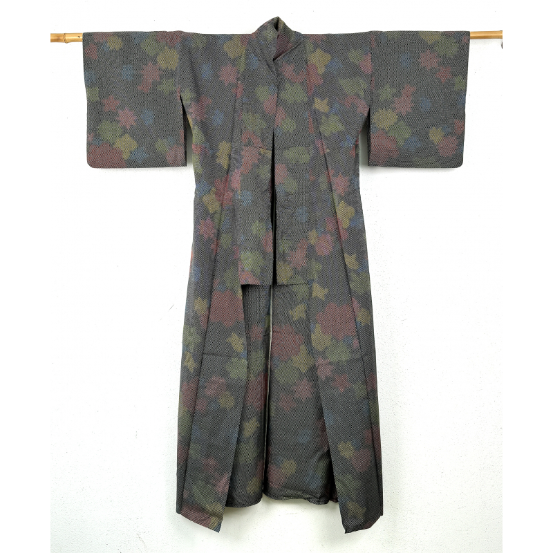 Japanese vintage kimono-yukata 29