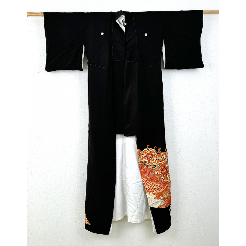 Japanese vintage kimono-yukata 37