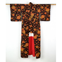 Japanese vintage kimono-yukata 38