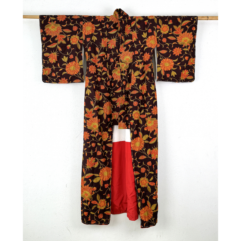 Japanese vintage kimono-yukata 38