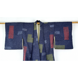 Kimono-yukata antiguo japonés 44 vista 2