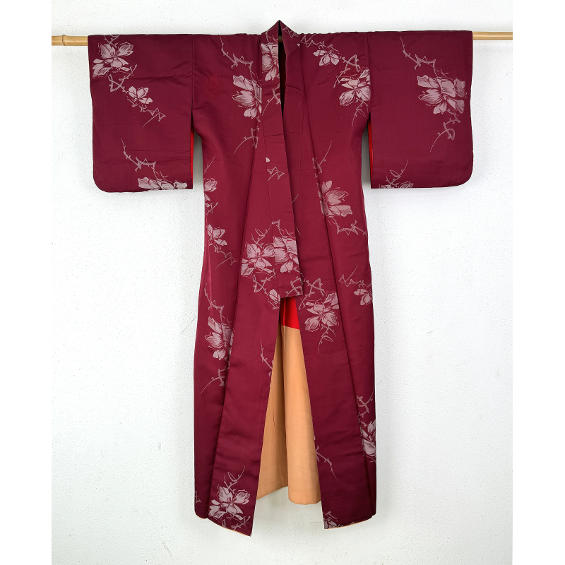 Japanese vintage kimono-yukata 47