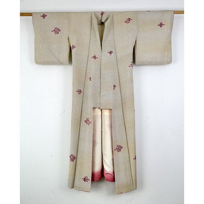 Japanese vintage kimono-yukata 51