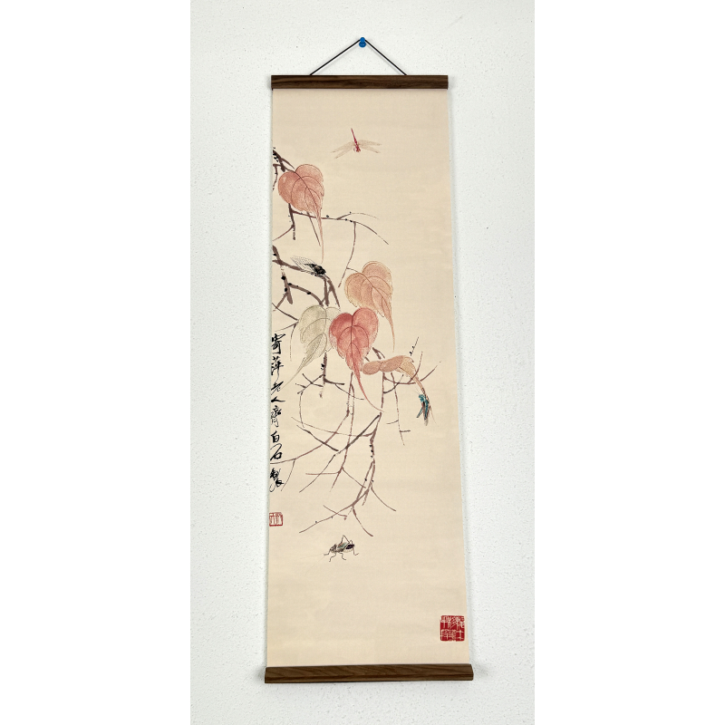 Painting -kakemono- KAK11 insects