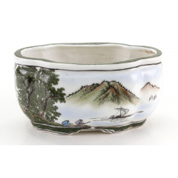 Bonsai pot JTA8448 SEKIZAN KAZAN view 3