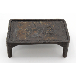 Antique bronze mini-table ME-KY