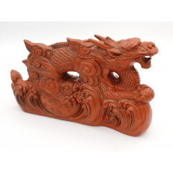 Ceramic Tokoname FIG44 Chinese zodiac dragon figurine view 2