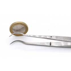 Precision stainless tweezers PA-8 150 mm view 2