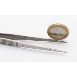 Stainless fine-tip shohin tweezers PA-24 125 mm view 2