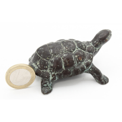 Japanese bronze tenpai 163 turtle view 2