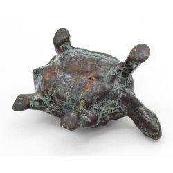 Japanese bronze tenpai 163 turtle view 3