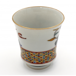 Antique Japanese ceramic cup VS-5 view 3