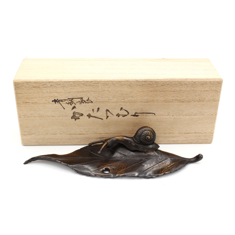 Incensario-tenpai cobre Omine FIG50 caracol