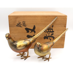 Pair of bronze pheasants FIG51